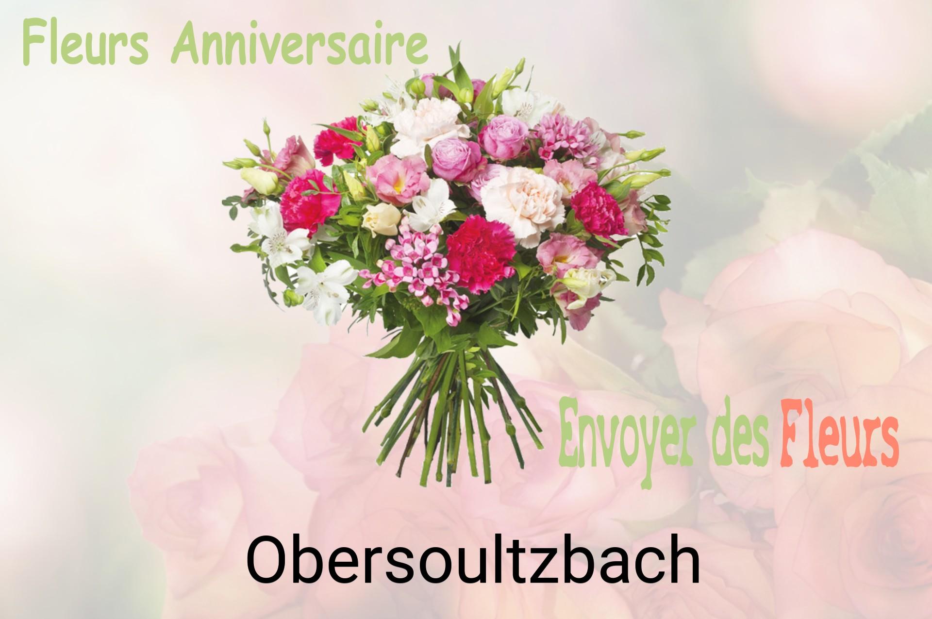Bouquet de fleurs d’anniversaire livré à Obersoultzbach